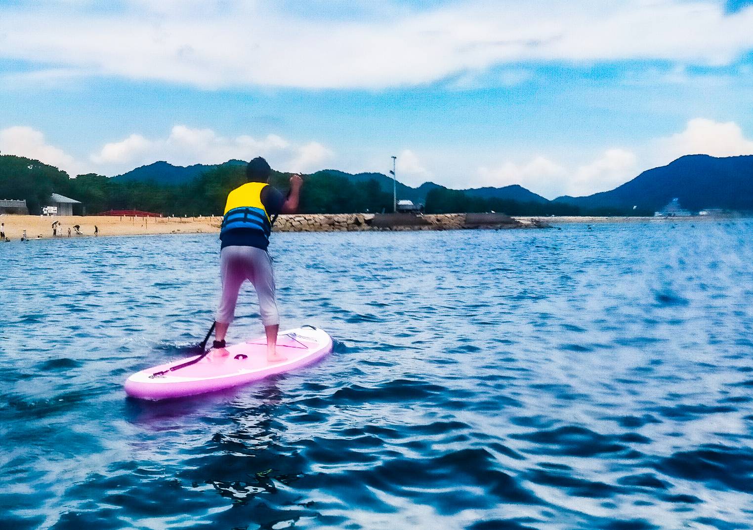 Tsudanomatsubara beach, Kagawa (2022)